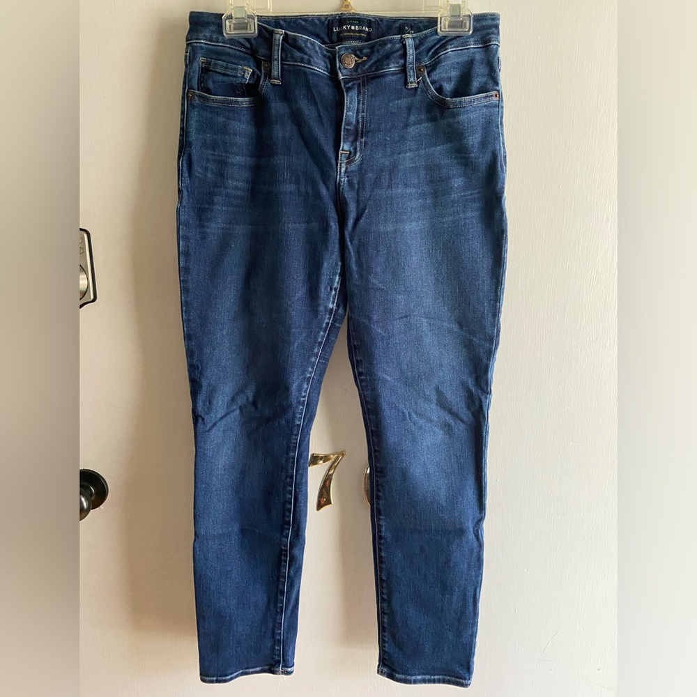 Lucky Brand Women Dark Blue Skinny Jeans